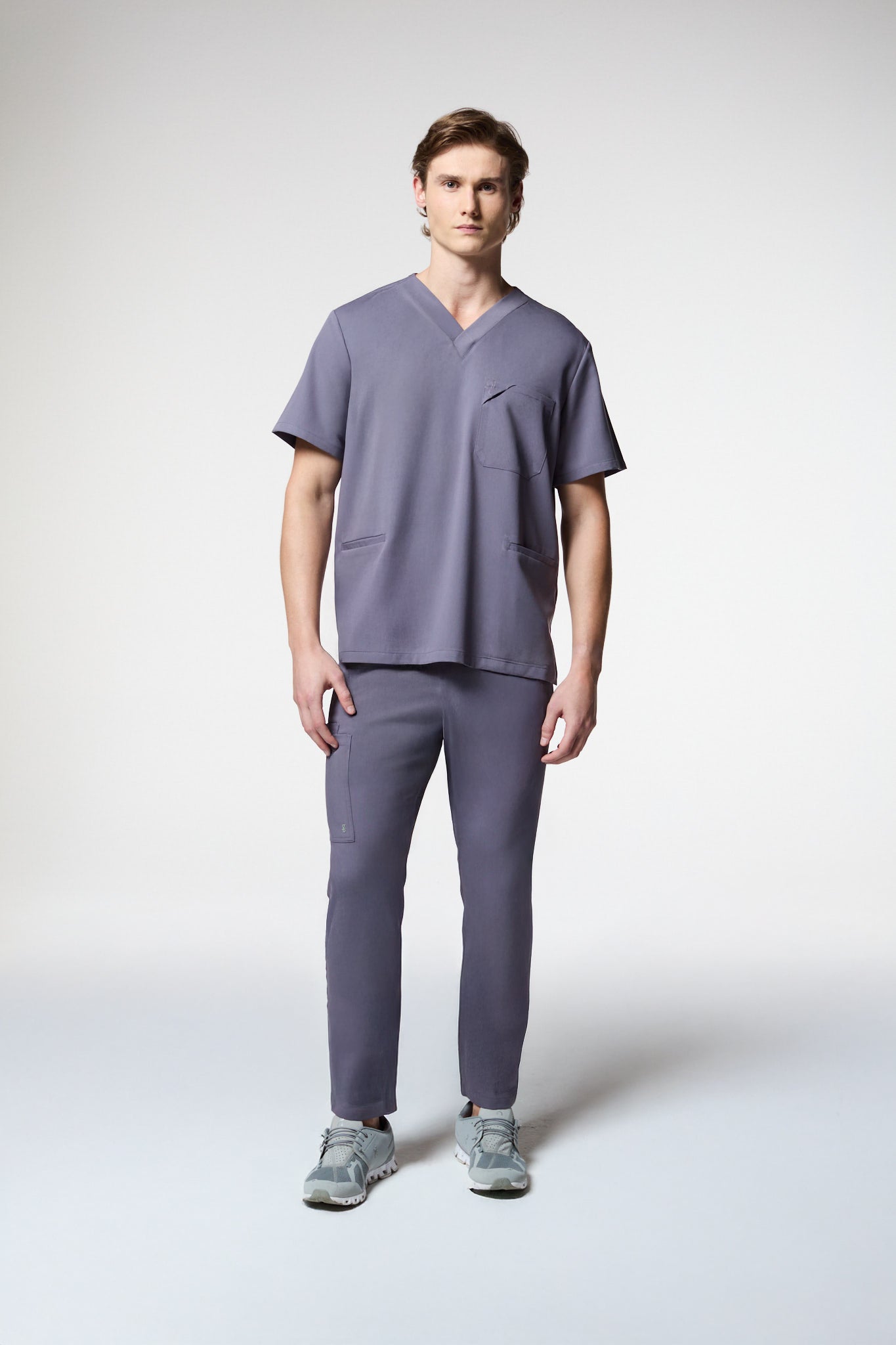 Men's Soft Jatene Grey scrub set
