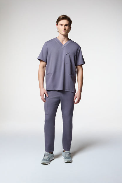 Men's Soft Jatene Grey scrub set